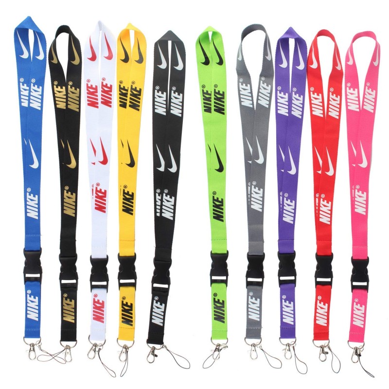 3/5/10 Pcs Fashion Brand Nike/Champion/Supreme Lanyard Packs