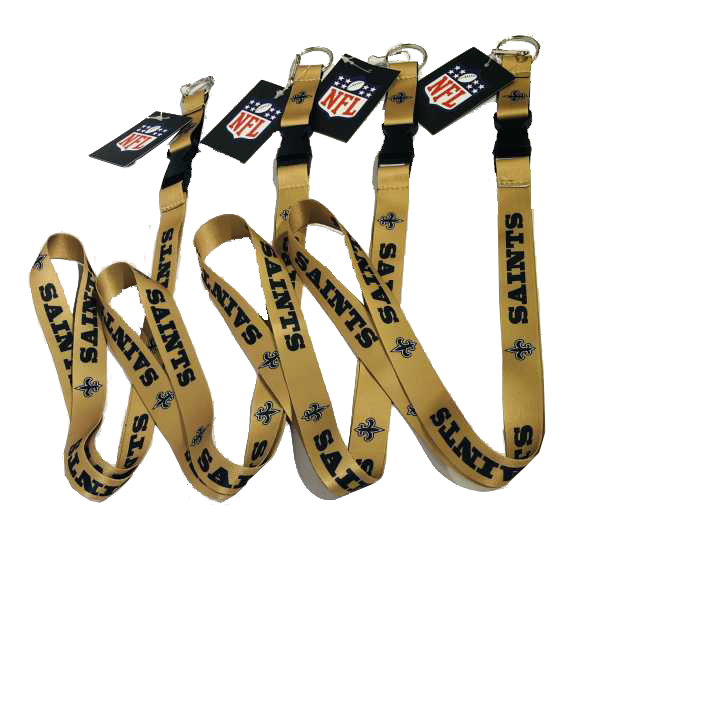 NFL Team Sublimation Lanyard With Key Ring