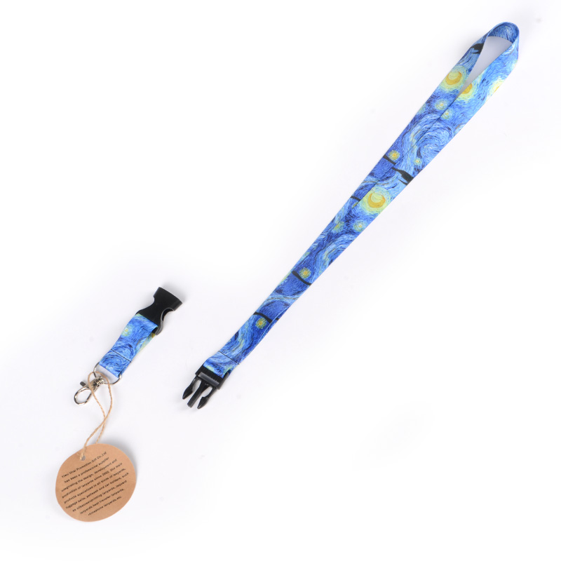 Van Gogh&Monet Masterpiece Design Lanyard