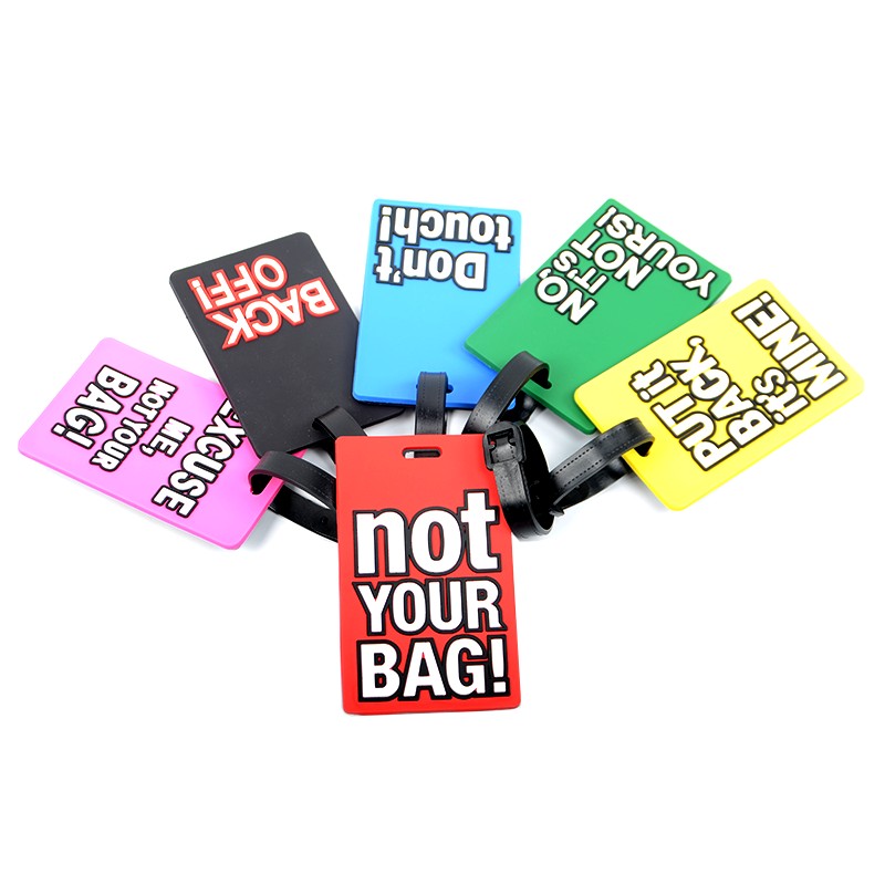 Personalized Words Silicon Luggage Tags