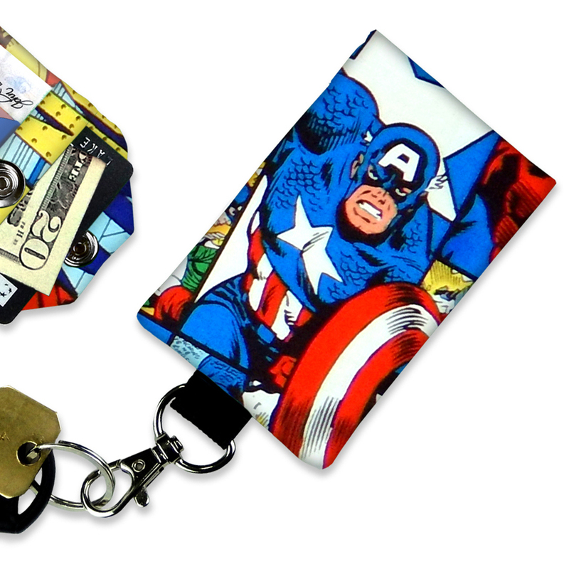 Marvel Comic Avengers ID Holder