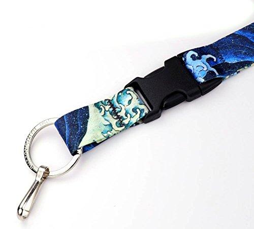 HOKUSAI WAVES PREMIUM LANYARD