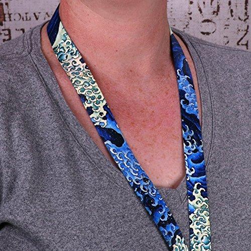 HOKUSAI WAVES PREMIUM LANYARD